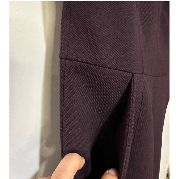 Ted Baker Nuada Cap Sleeve Deep Purple Jeweled Elegant Romper Size 4 US NWOT - Picture 8 of 15